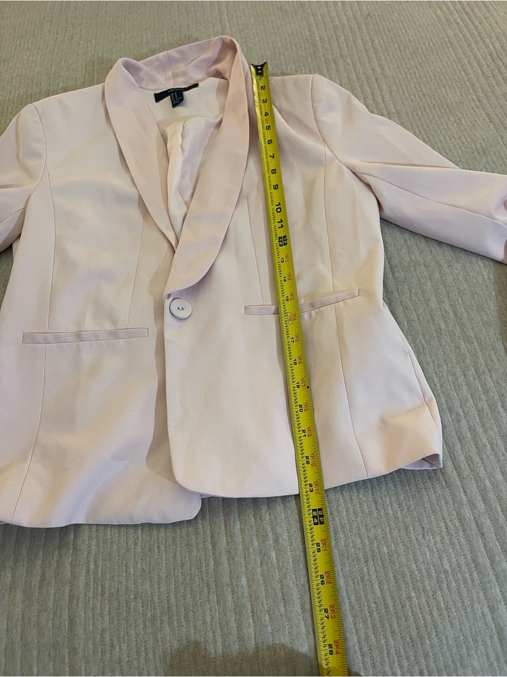 Forever 21 Light Pink Blazer Women’s Size medium - Picture 5 of 5